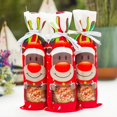 thumbnail image 5 of Funda para botella de vino de Navidad, decoración navideña para el hogar, adornos navideños 2023, regalo de Navidad, Navidad, feliz año nuevo 2024, 5 of 5