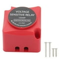 thumbnail image 1 of 12V 125AMP Voltage Sensitive Relay (VSR) Dual Battery Automatic Charging Relay Dual Smart Battery Isolator Fully Automatic with Emergency Override Ideal for ATVs, UTVs, RVs, Trucks, and Boats, 1 of 8
