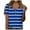 Blue, variant on Scyoekwg Womens Summer Tops Trendy Going Out Tops Short Sleeve Cute T Shirts Loose Womens Summer Fashion Ladies Blouses Dressy Casual