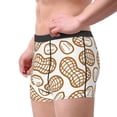 thumbnail image 2 of Yiaed Peanuts7 Print Men's Soft Cotton Boxer Shorts Breathable Boxers Underwear Moisture-Wicking Underwear Stretch Boxer Briefs for Man-X-Large, 2 of 5