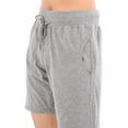 thumbnail image 5 of Women Plus Size Drawstring Elastic Waist Super Soft Cotton Spandex Euro Design Casual Sports Bermuda Shorts, 5 of 7