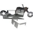 thumbnail image 5 of MERICA BIKER BEER CAN CHICKEN HOLDER FOR GRILL | WHOLE CHICKEN ROASTER STAND | GRILL TOOL | BEER CAN CHICKEN | ROASTING RACK WITH GIFT GLASSES FOR CHICKEN | BBQ TOOLS GRILL | BBQ ACCESSORIES, 5 of 5