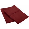 thumbnail image 1 of Luxury 800-Thread-Count Soft Cotton Blend Pillowcases Set of 2, 9 Colors Burgundy / King, 1 of 2