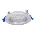 thumbnail image 1 of Estevez Luminario LED dirigible para empotrar en techo con Switch CCT, Modelo Dots CCT, Color Plata, 1 of 10