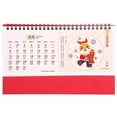 thumbnail image 1 of MasteelfCA Calendrier de Bureau Année du Lapin Calendrier de Table Calendrier Multi-Usage, 1 of 7