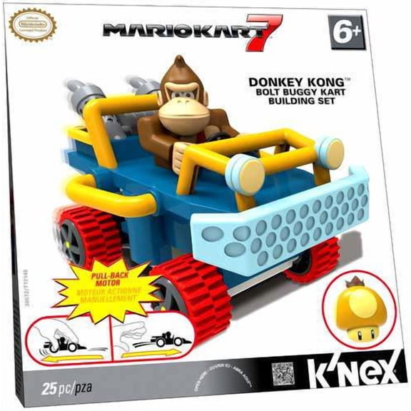 K'NEX Super Mario Mario Kart 7 K'NEX Donkey Kong Bolt Buggy Kart Set #38572