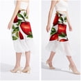 thumbnail image 4 of Fruit Stunning Chiffon Beach Skirt for Women - Beach Skirts for Summer Fun!, 4 of 6