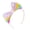 Light rainbow, variant on Girls Hair Bows Headband Rainbow Ribbon Design Hairband Soft Elastic Nonslip Hair Accessories For Toddler Kids