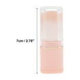 thumbnail image 2 of Unique Bargains 1 Pc Retractable Square Cosmetic Brush for Business Travel Pink Artificial Fiber Wool Plastic, 2 of 5