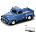 thumbnail image 1 of Diecast Car & Display Case Package - 1953 Ford Pickup Truck, Blue - Yatming 94204 - 1/43 Scale Diecast Model Toy Car w/Display Case, 1 of 3