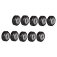 thumbnail image 1 of YSNOOWE 10 Pcs Round Plastic Pulley Wheel Black for CNC Machine Operations, 1 of 8