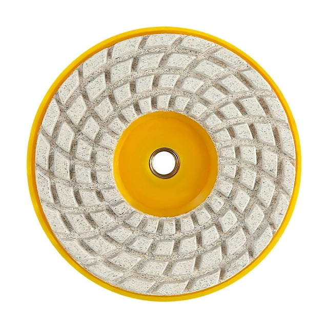Almohadilla de Pulido de de Resina de Diamante, 100mm, 4 ", Espesor 3,5mm, Accesorios Resistentes Al Desgaste para Lijado de Mármol Y Pi Zulema Disco abrasivo