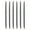 Black, variant on 6Pcs Long Metal Ballpoint Pen Signing Pen Twist to Open Close Ballpoint Pen
