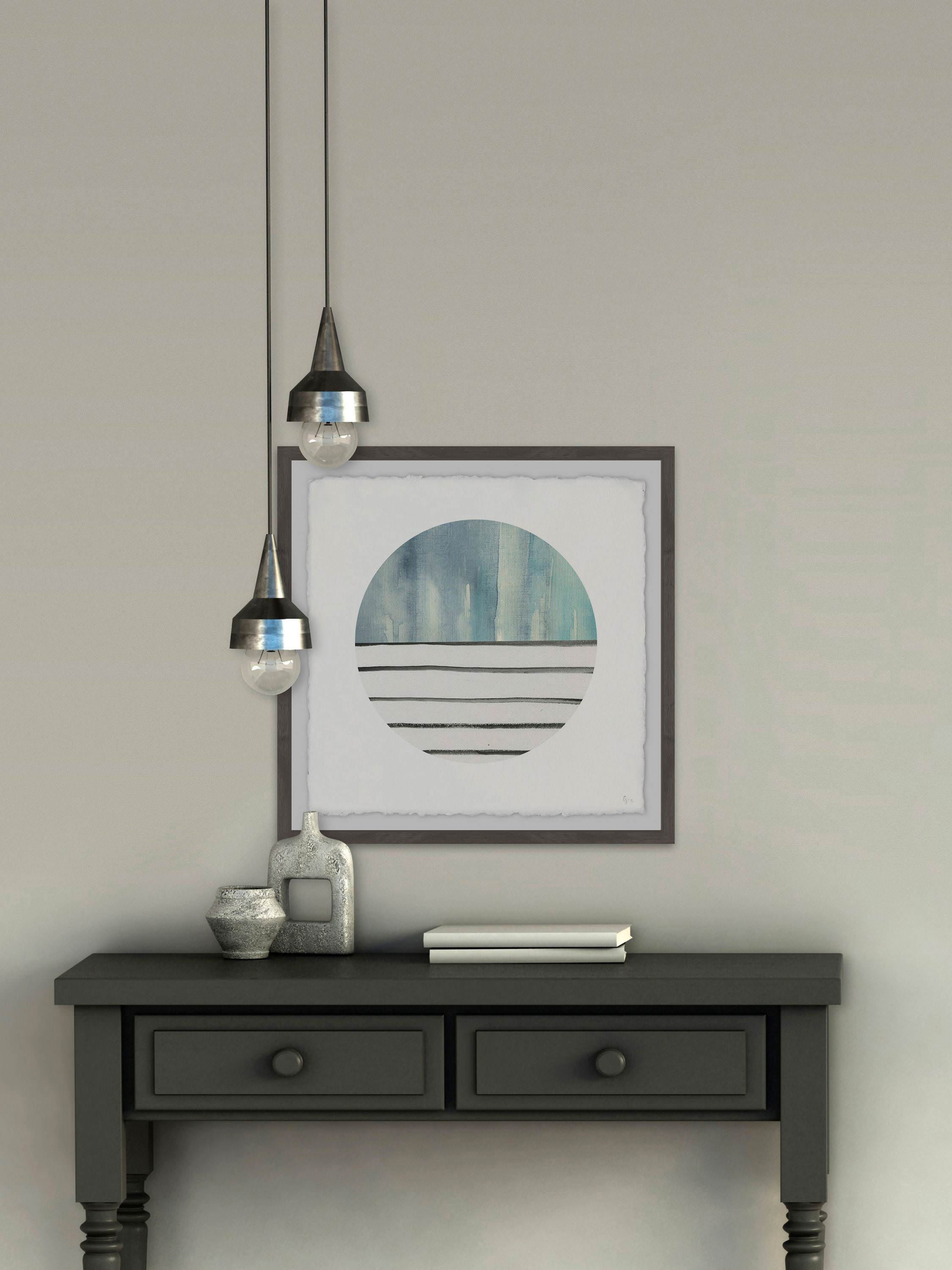 Aquarius Framed Painting Print