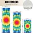 thumbnail image 4 of Colorful Tie Dye Blossom Pattern Kitchen Rugs Sets Of 3,Kitchen Runner Rugs Non Skid Washable,Decorative Kitchen Floor Mats for Kitchen,Sink,Laundry,17"x30"+ 17"x47" + 17"x59", 4 of 6