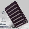 thumbnail image 2 of Allytechgroup Protective Case for Samsung Galaxy Tab A7 10.4" 2020/2022 T505 T500 T509, Shockproof Puffy Bumper Cover with Soft Flexible Back, Lightweight Stand Case for Women & Kids, Purple, 2 of 7