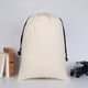 thumbnail image 1 of Bolsa de lona con cordón de algodón con logotipo personalizado, bolsa de regalo de Navidad en blanco por sublimación, superventas, 2024, 1 of 4