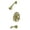 Polished Brass, variant on Kingston Brass KB36350AL Restoration Tub & Shower Faucet, Oil Rubbed Bronze