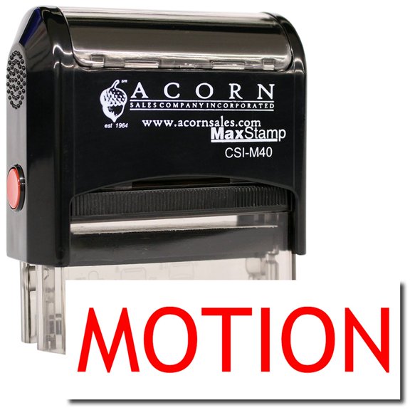 Large Self-Inking Motion Stamp