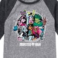 thumbnail image 3 of Monster High Students - Toddler And Youth Raglan Graphic T-Shirt, 3 of 4