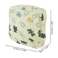 thumbnail image 2 of Unique Bargains 1 Pc Lady Portable Square Lipstick Bag for Vacation Beige Polyester, 2 of 6
