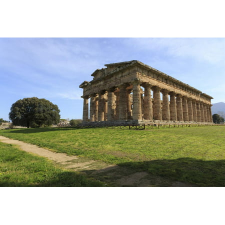 Temple of Neptune, 450 Bc, Largest and Best Preserved Greek Temple at Paestum, Campania, Italy Print Wall Art By Eleanor (Best Photos Of Greece)