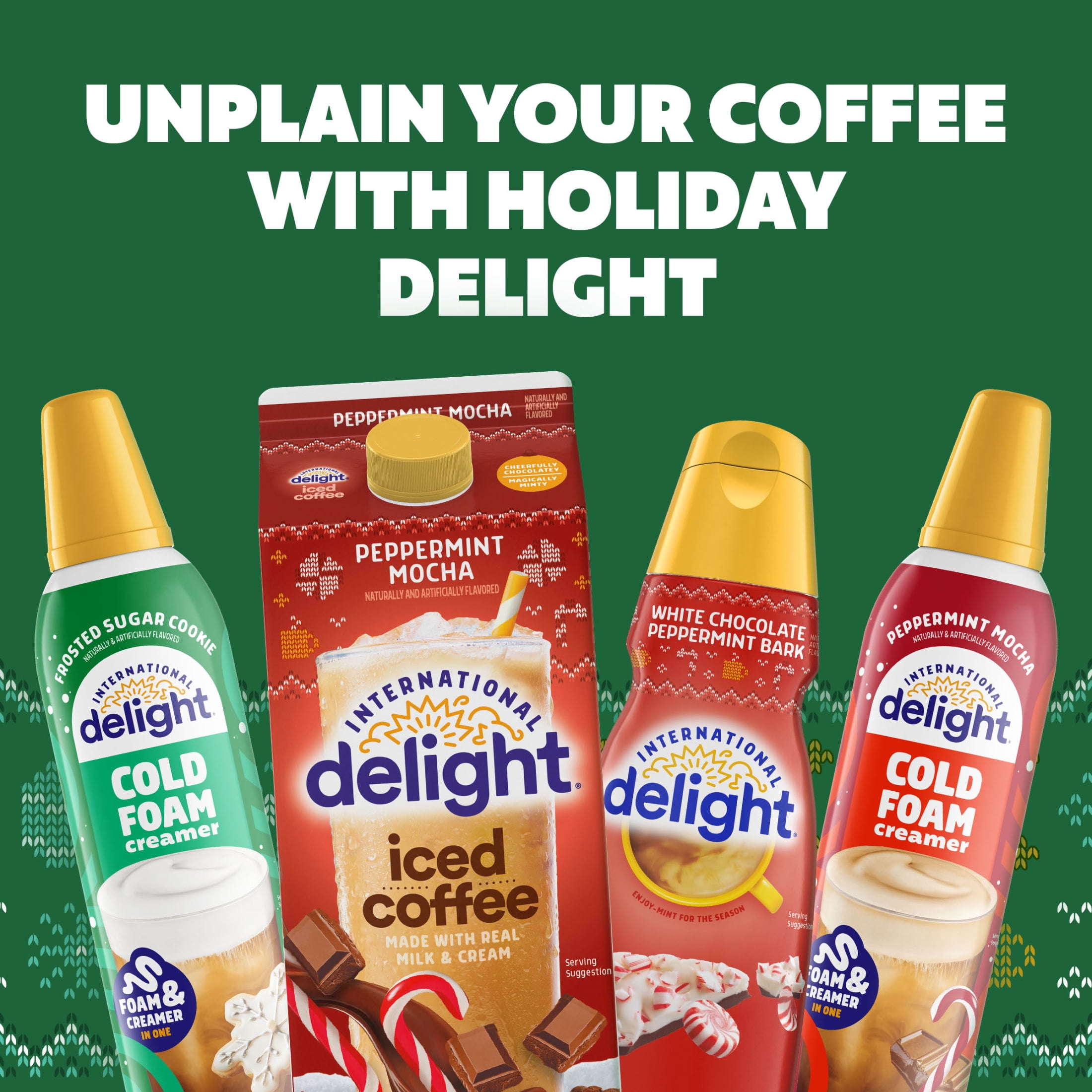 International Delight Frosted Sugar Cookie Coffee Creamer Bottle, 32 fl oz