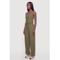 thumbnail image 3 of Women's Linen Button Front Blazer Vest, 3 of 4