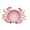 Pink, variant on Sktrjpolfis 1Pc Crab Squeezable Water Toy Soft Silicone Water Squirt Toy Summer Bathroom Pool Play Toy Portable Decorative Toy for Home Outdoor Use