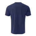 thumbnail image 2 of Vedolay Oversized T Shirts For Men Men's Loose Fit Heavyweight Short-Sleeve T-Shirt,Dark Blue M, 2 of 5