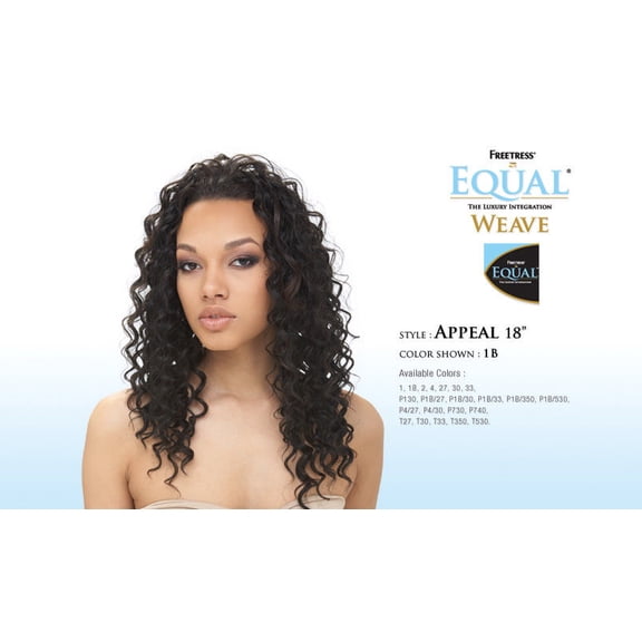 APPEAL 18" - EQUAL FREETRESS SYNTHETIC WEAVE EXTENSION HAIR [1]