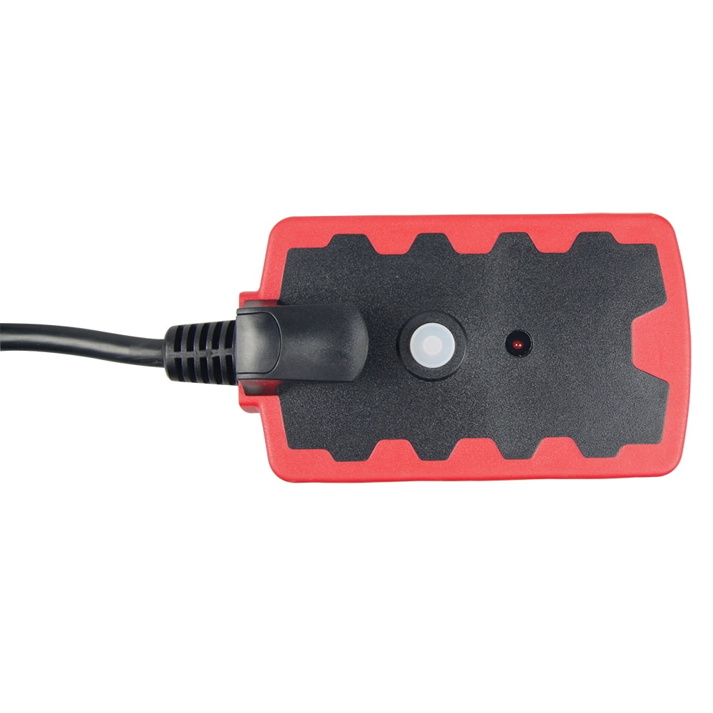 Hyper Tough Outdoor 6-Outlet 6ft Extension Cord Hub, Red/Black