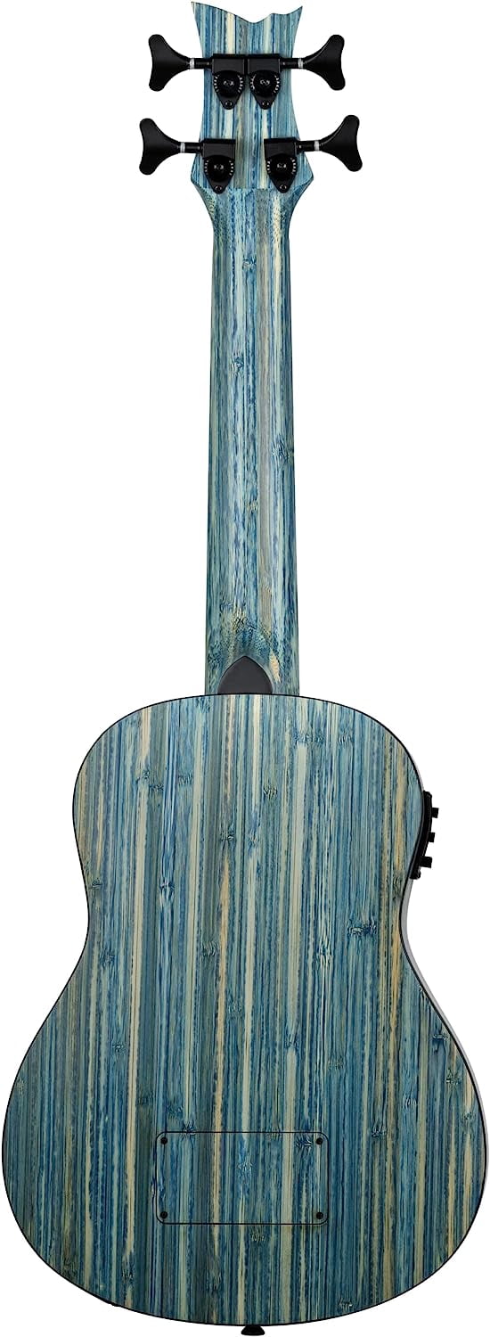 Bamboo Series All Solid Acoustic-Electric Uke-Bass w/ Bag