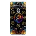 thumbnail image 1 of MUNDAZE LG K51 Shockproof Clear Hybrid Protective Phone Case Mandala Geometry Abstract Dragon Pattern Cover, 1 of 6