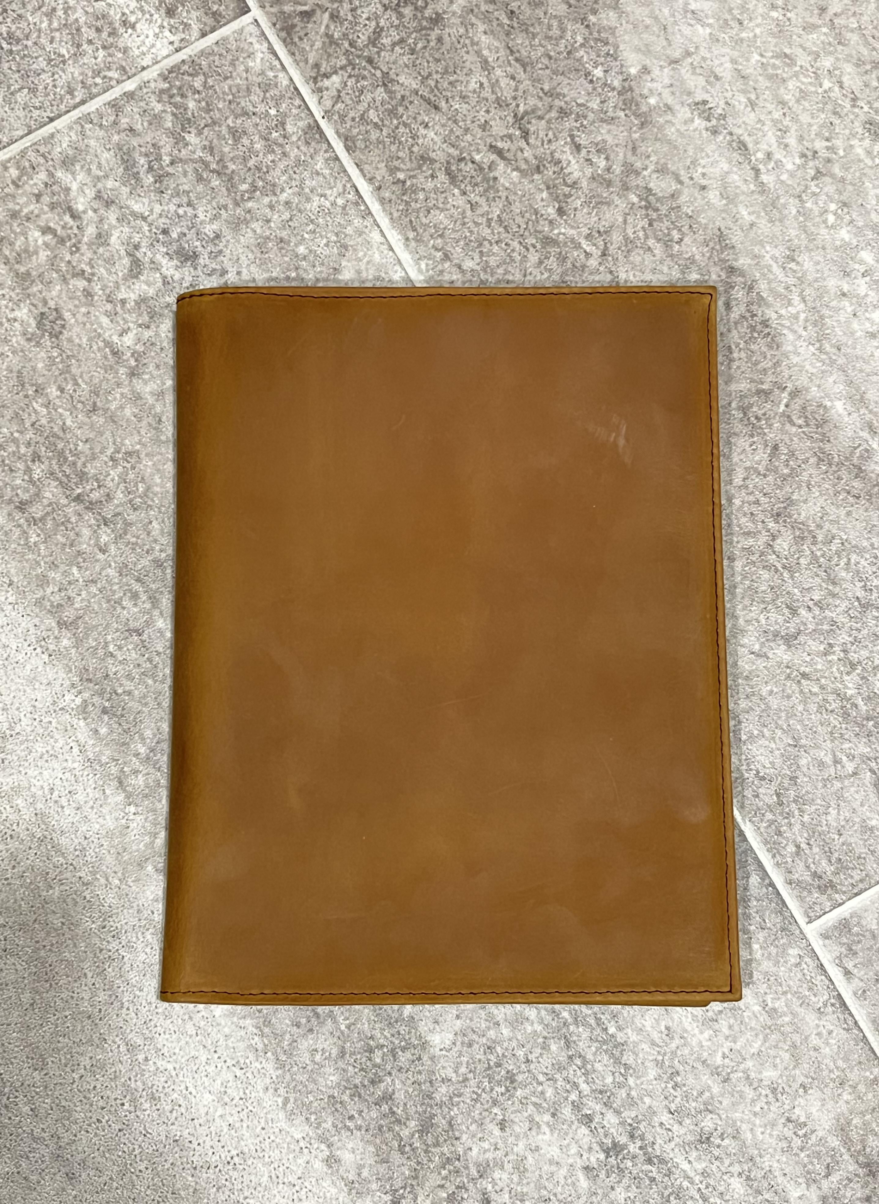 LeatherBelief Leather Portfolio, 8.5x14 Folio Document Organizer