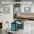 thumbnail image 4 of Portable Power Station 1000W (1024Wh) – Solar Generator with Pure Sine Wave, Ideal for Camping, RV, Home Backup & Outdoor Adventures, 4 of 8