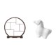 thumbnail image 5 of Expositor De Caballos De Porcelana, Estante Organizador Antiguo Para Decoración Del Hogar Y La Oficina, Estante De Almacenamiento Para Esculturas De Animales De Mesa, Regalo, 5 of 8