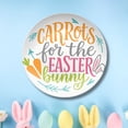 thumbnail image 4 of Carrots For the Easter Bunny Unbreakable BPA Free Plastic Resin Plate, 4 of 7