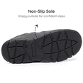 thumbnail image 6 of Blikcon Boys School Shoes Black Uniform Dress Shoes with Hook and Loop (Little Kid/Big Kid), 6 of 7