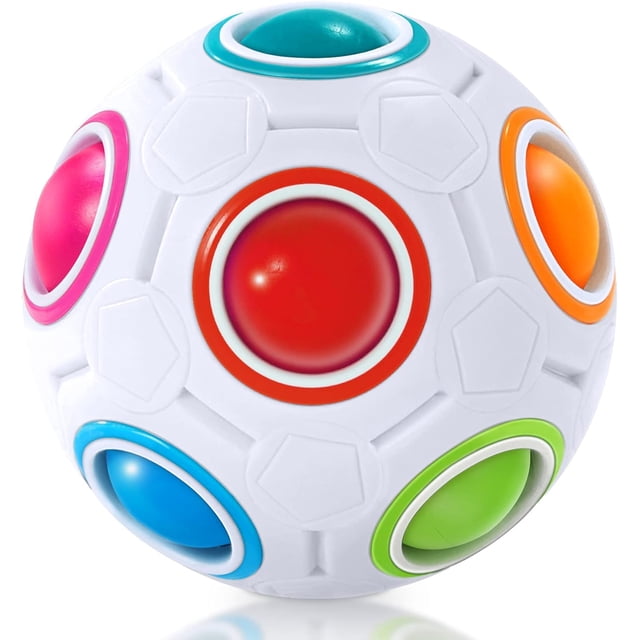 Rompecabezas Arcoíris Mágico Innotech fútbol juguete cerebro para niños 3+ años