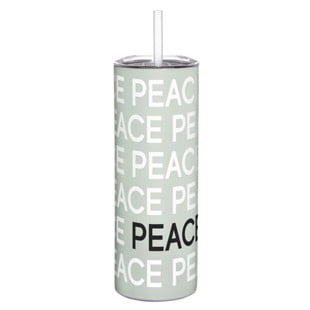 

Peace Skinny Tumbler