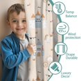 thumbnail image 3 of Blackout Kids Curtains,Minimalist Princess Pattern Childrens Insulated Curtains Set Of 2,Bedroom Essentials,Toddler Room Decor 42"x84", 3 of 5