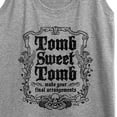 thumbnail image 3 of Disney - Haunted Mansion Parks Attraction - Tomb Sweet Tomb - Women's Racerback Tank Top, 3 of 5