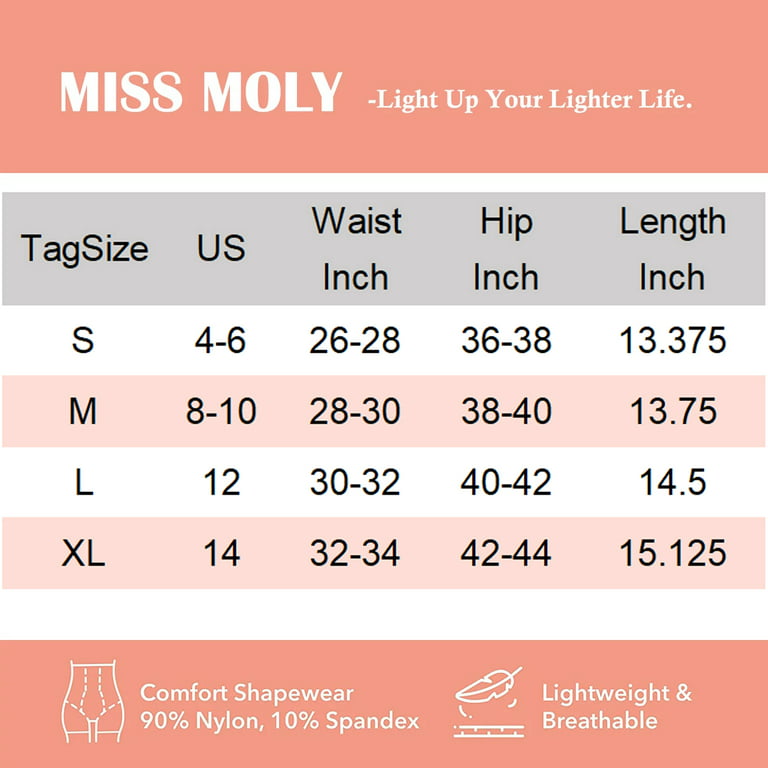 MISS MOLY Safety shorts for women seamless anti chafing underwear cool  underwear seamless boxer shorts VPL free, beige : : Fashion