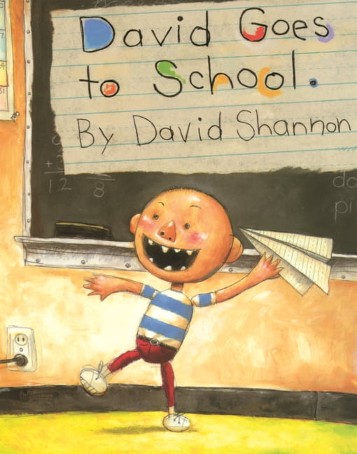 Dav4 David Goes to School 音声絵本 David Shannon, David Goes to School Paperback, ISBN 9781338744897