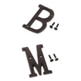 thumbnail image 1 of 2x letras pared puerta casa de pared para decoración de de estar BM Gloria Etiqueta de la letra de la placa de la puerta, 1 of 9