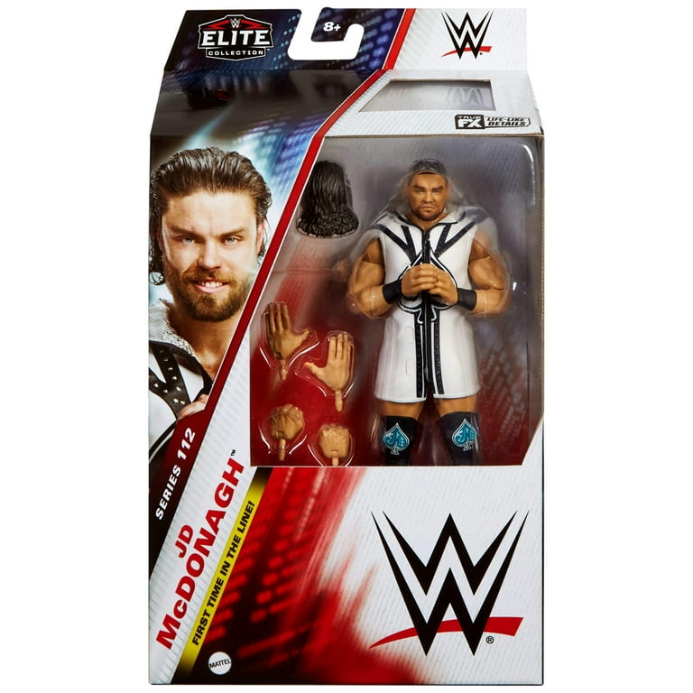 WWE Elite JD McDonagh Action Figure, 6-inch Collectible Superstar