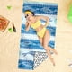 thumbnail image 5 of Toalla de playa de microfibra, toallas de viaje sin arena, toalla ligera de 180 x 100 cm, de secado rápido, súper absorbente, para acampar, piscina, gimnasio, yoga, regalo esencial para la playa para, 5 of 5