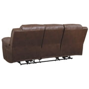 Signature Design by Ashley Stoneland Power Reclining Loveseat in Fossil