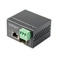 thumbnail image 1 of StarTech.com PoE+ Industrial Fiber to Ethernet Media Converter 30W, SFP to RJ45, Singlemode/Multimode Fiber Optic to Copper Gigabit Ethernet, Mini/Compact Size, IP-30/ -40 to +75C, 1Gbps - Mini Media Converter (IMC1GSFP30W) - Fiber media converter - 1GbE - 1000Base-SX, 1000Base-T - RJ-45 / SFP (mini-GBIC) - up to 6.2 miles, 1 of 4